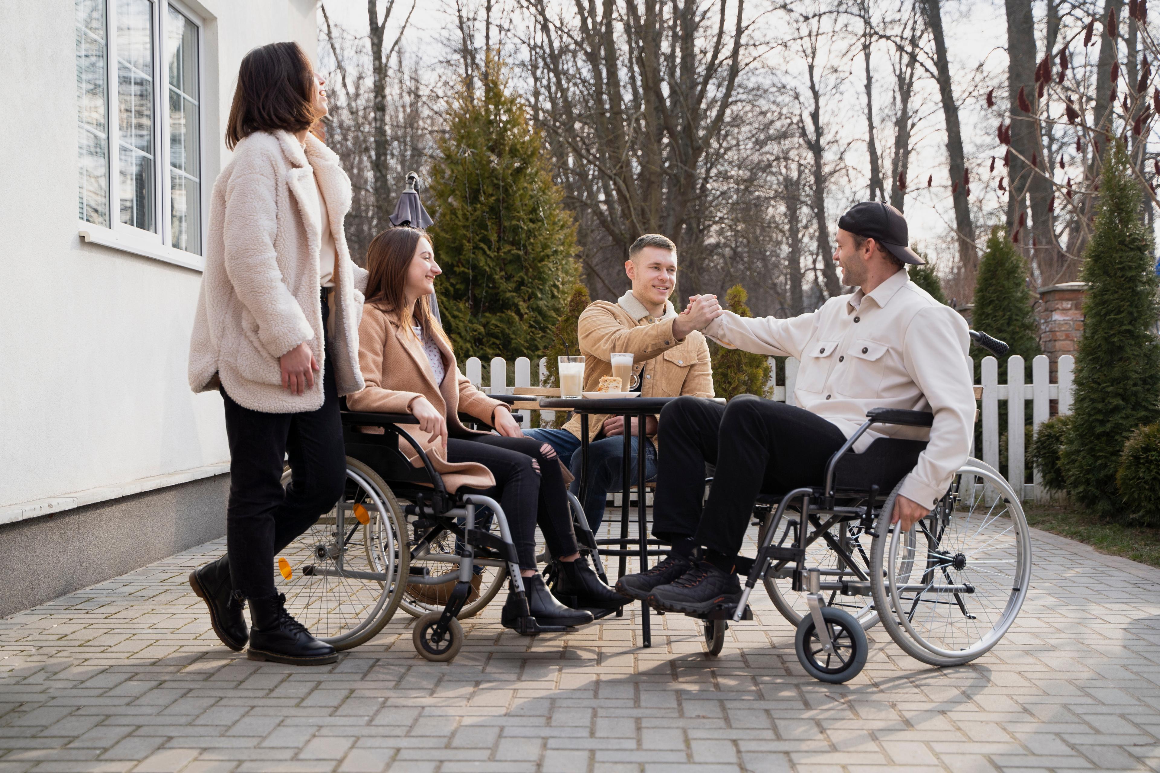 background image of people talking